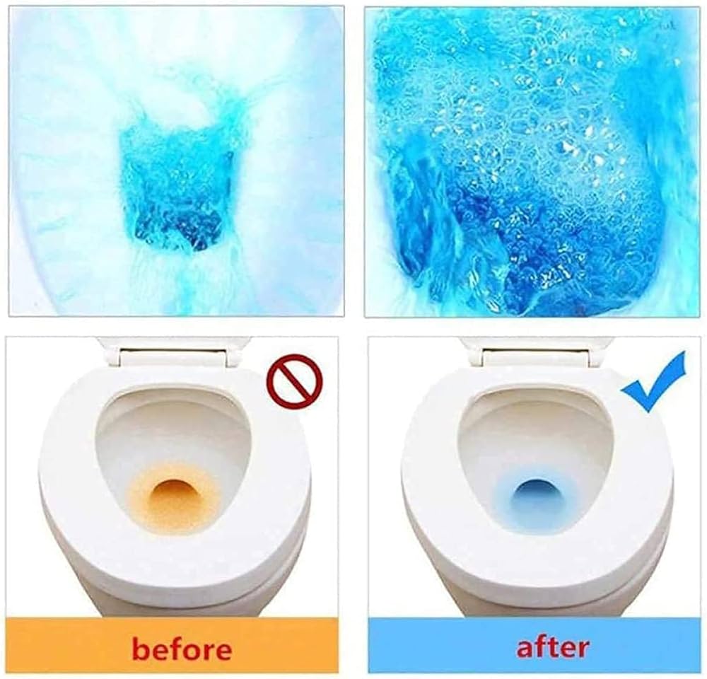 ✨ Fixora™ Automatic Toilet Bowl Cleaner Tablet – Deep Cleaning & Long-Lasting Freshness