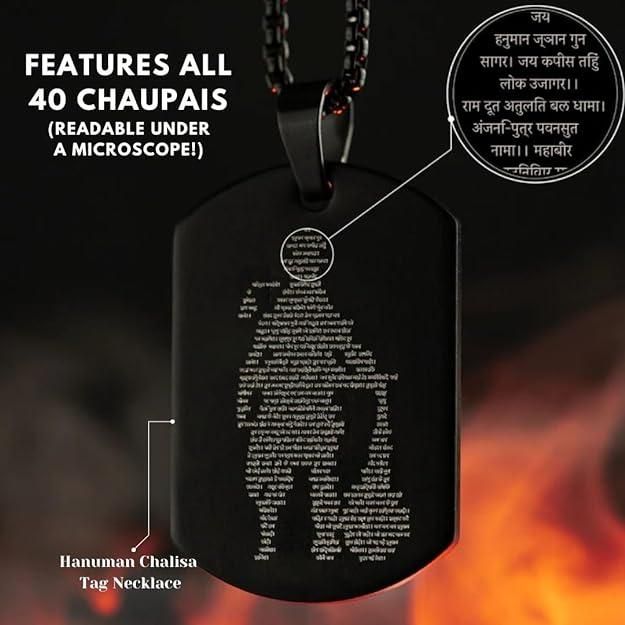 Bageshwar Dham🛕 Hanuman Chalisa Pendant With Chain