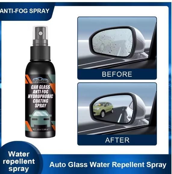 ✨ Fixora™ Car Glass Anti- Fog Hydrophobic Coating 100ML  (Buy 1 Get 1 FREE)✨