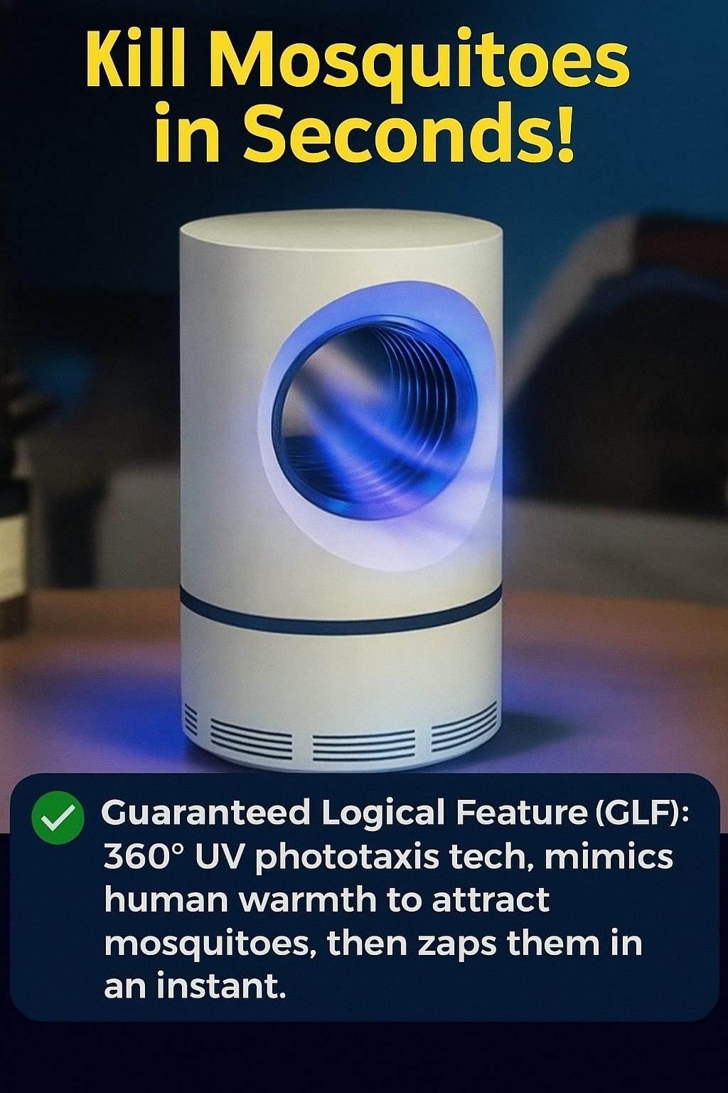 ✨ Fixora™ Electronic Mosquito Killer Machine Lamp