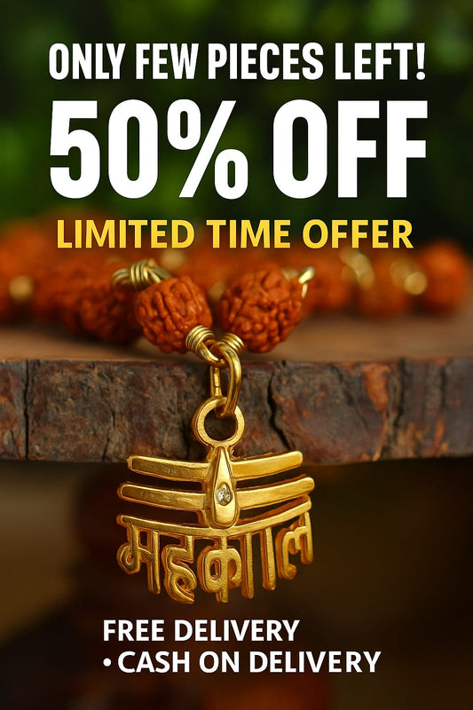 Rudraksha Mala with Mahakal pendant