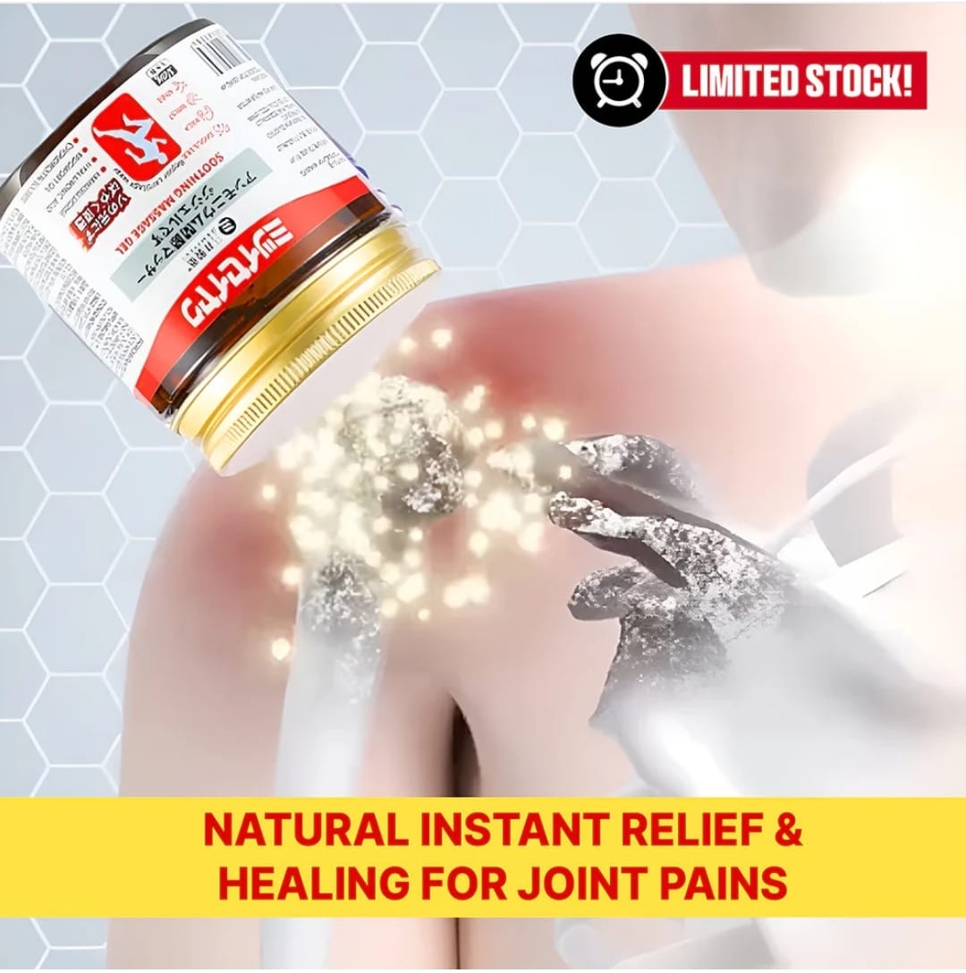 Japanese Instant🔥Pain Relief Soothing Massage🔥 Gel (Buy 1 Get 1 FREE)🔥